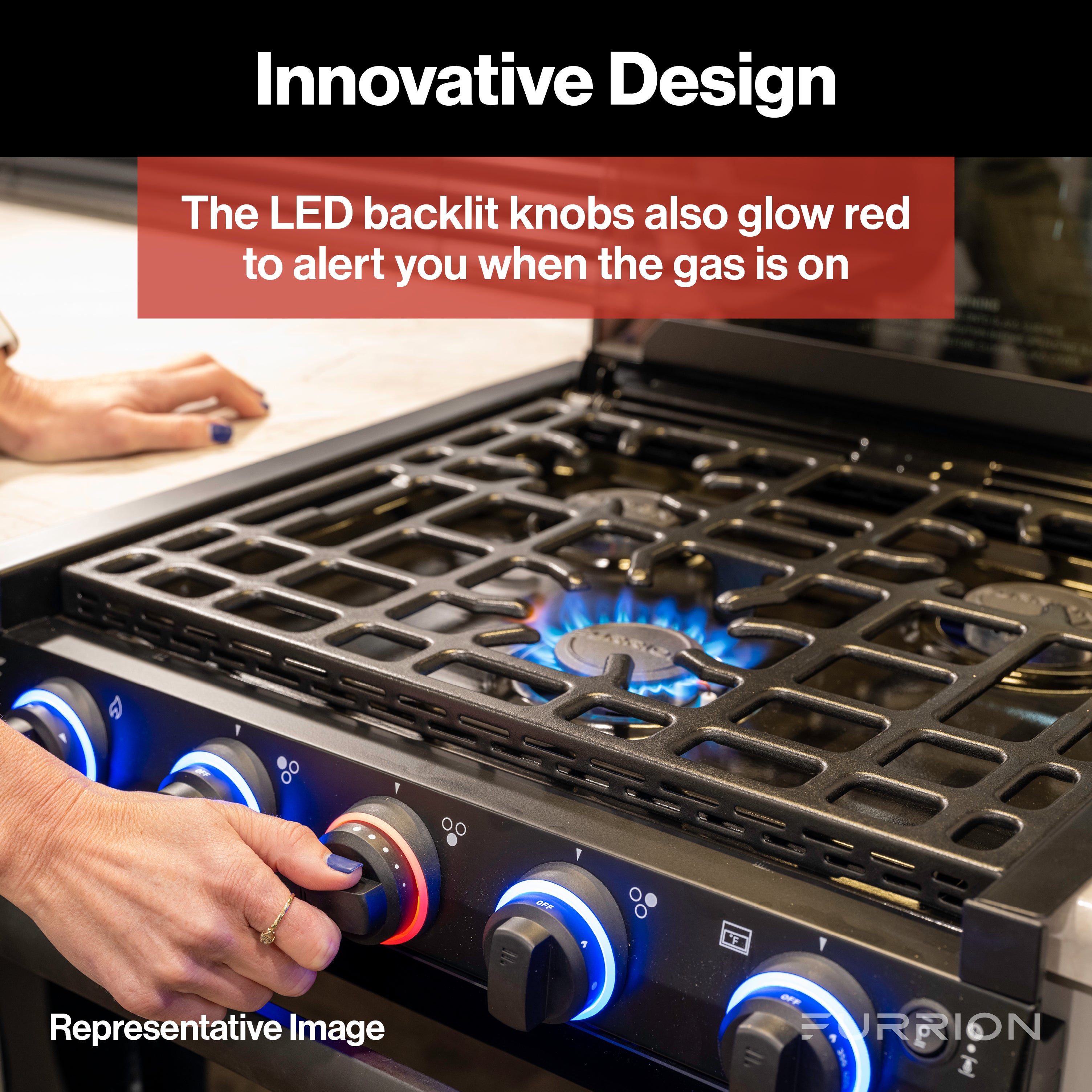 Furrion 2-In-1 Rv Gas Range Oven - 21" Stainless Steel #Fgr21G3A1-Sg - Image 9