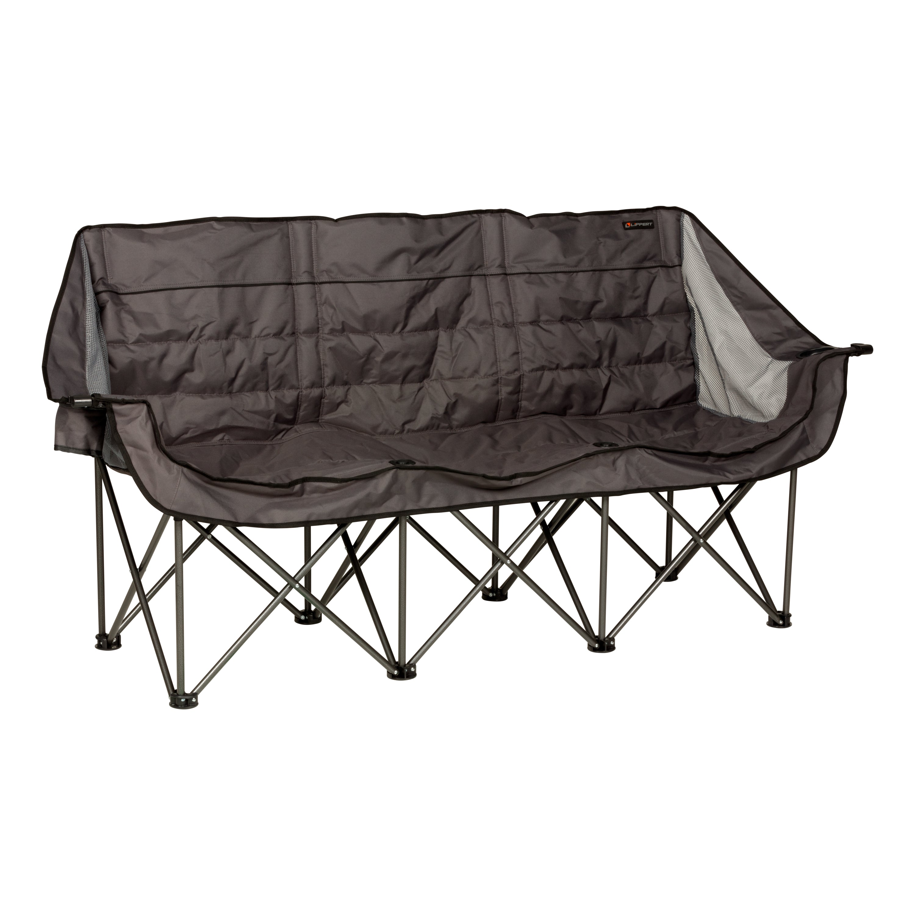 Lippert Campfire Folding Couch - Dark Grey - Image 1