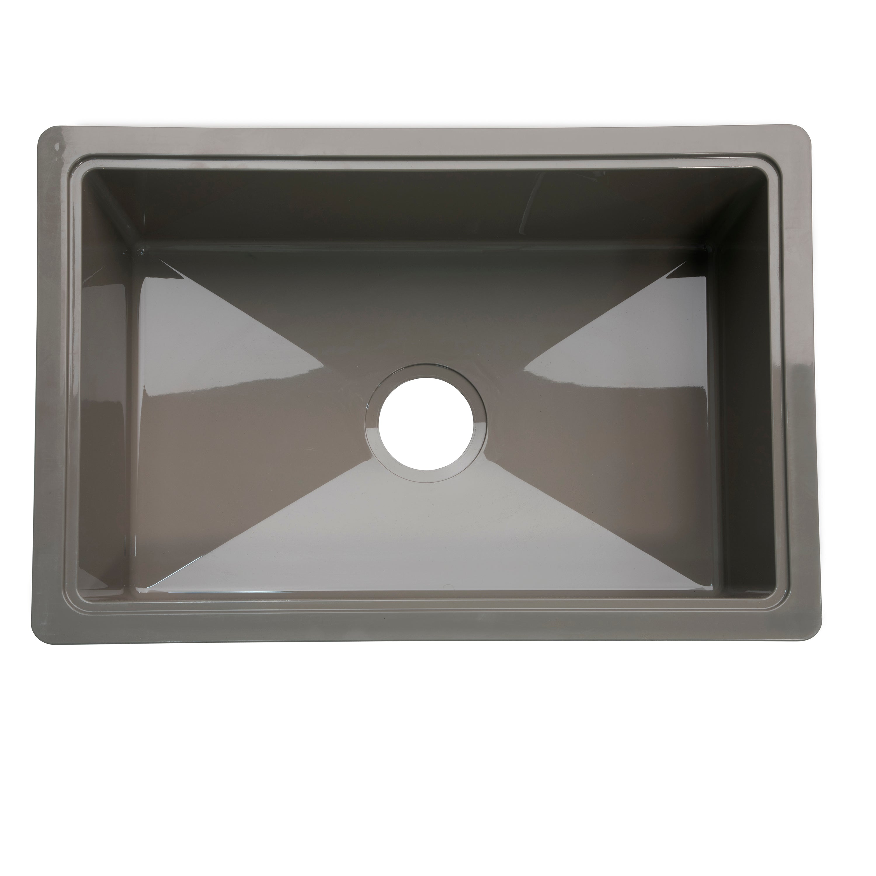 Lippert Rv Single Kitchen Galley Sink - 25" X 17" X 6.6" Stainless Steel Color Abs Plastic - Image 3