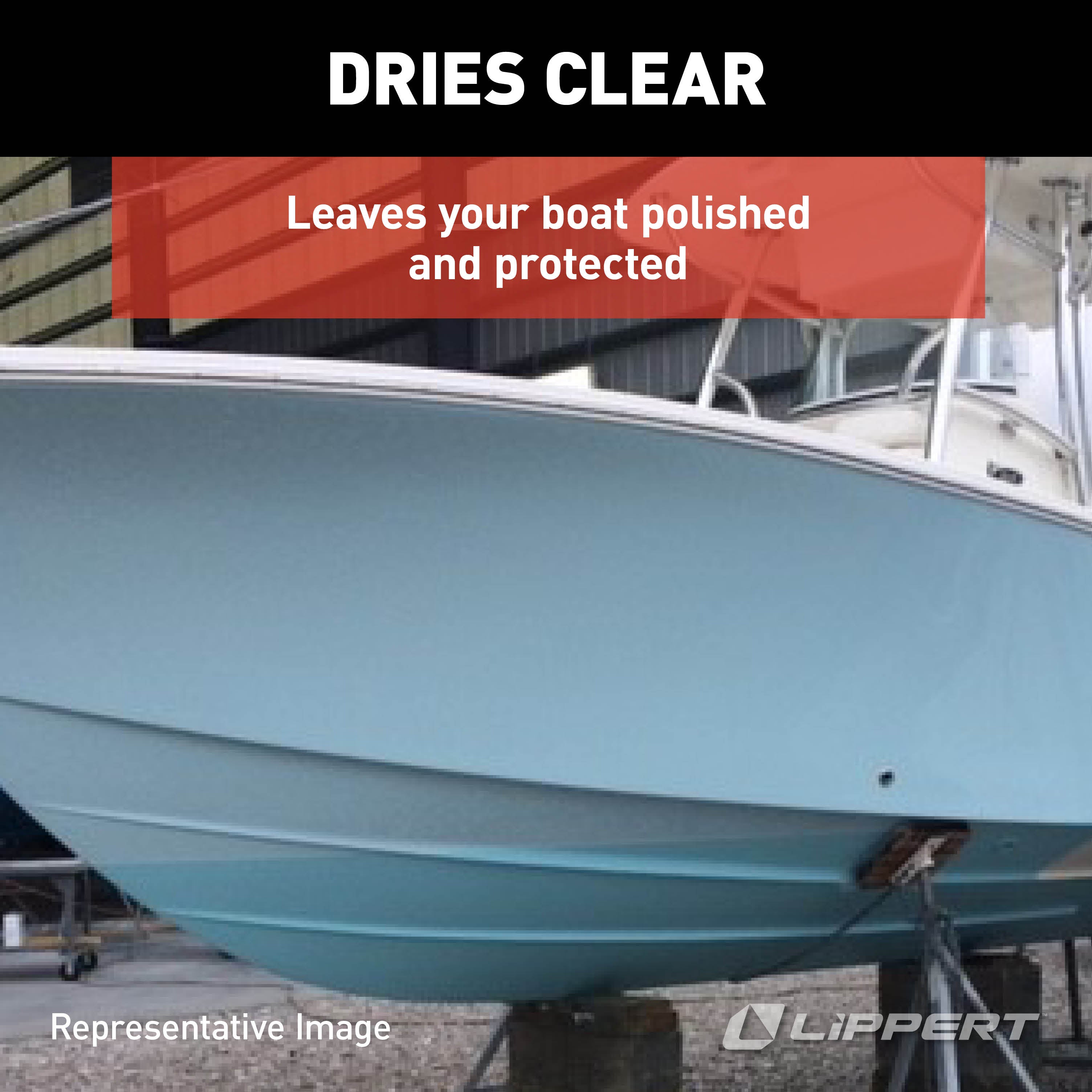 Lippert Fiberglass Boat Wax - 32 Oz. - Image 5