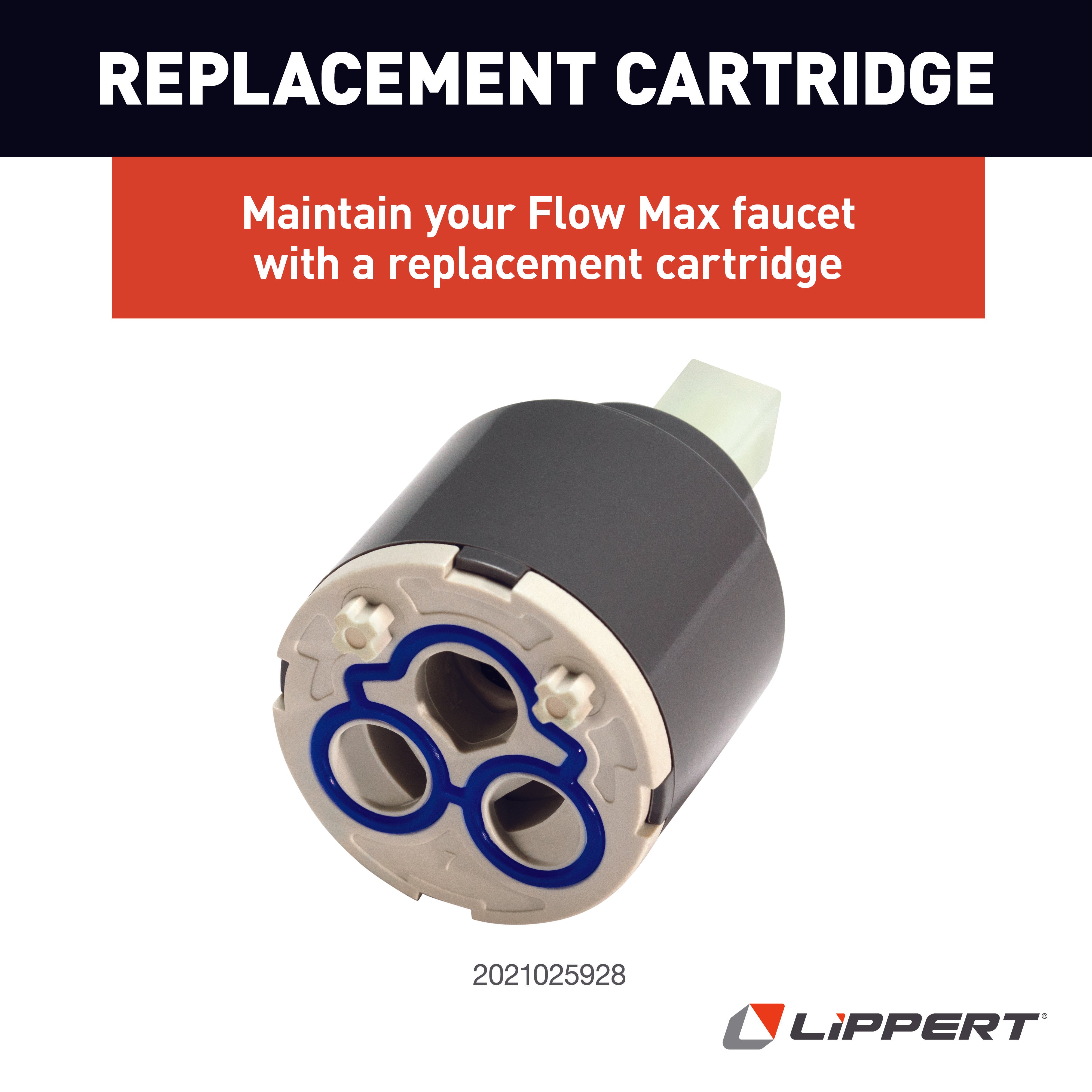 Lippert Flow Max Coiled Kitchen Faucet - Black/Stainless Steel #2022109922 - Image 7