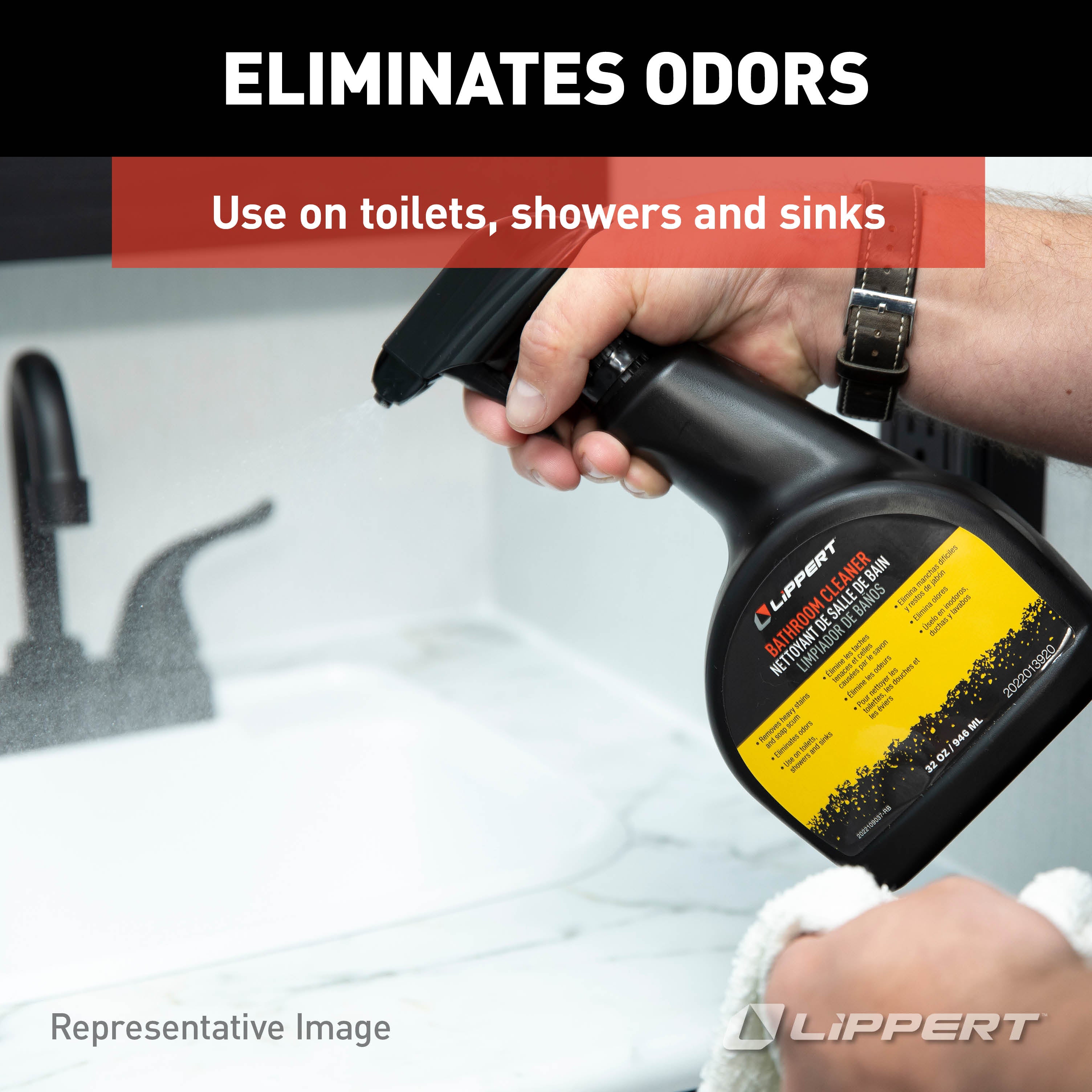 Lippert Rv Bathroom Cleaner - 32 Oz. - Image 7