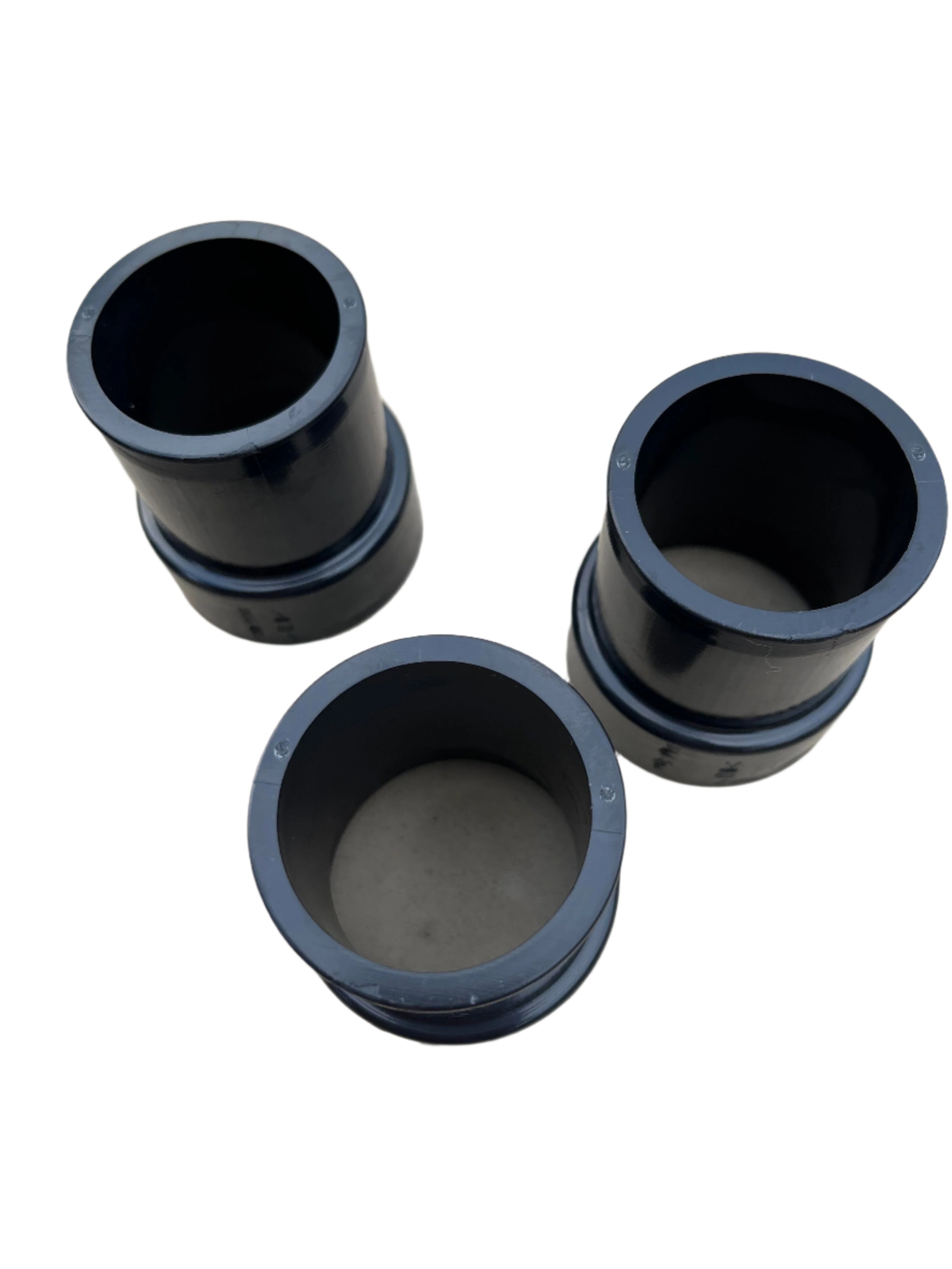 1.5" Barbed Hub Coupler - Black U150BC