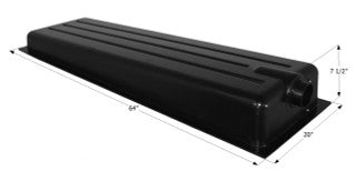 ICON - 20 Gallon RV Waste Holding Tank Center End Drain 64" x 20" x 7 1/2" HT186BED