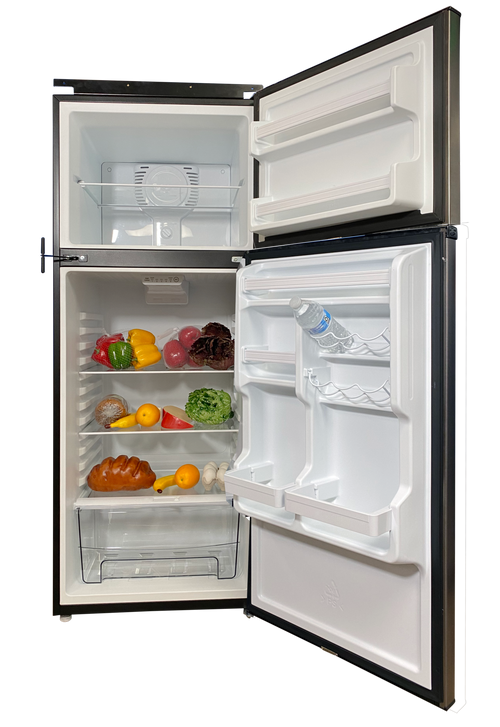 Lippert - Everchill 10.7 Cu Ft 12 Volt RV Refrigerator Frost-Free Stainless Steel BCD280WEV804H-6