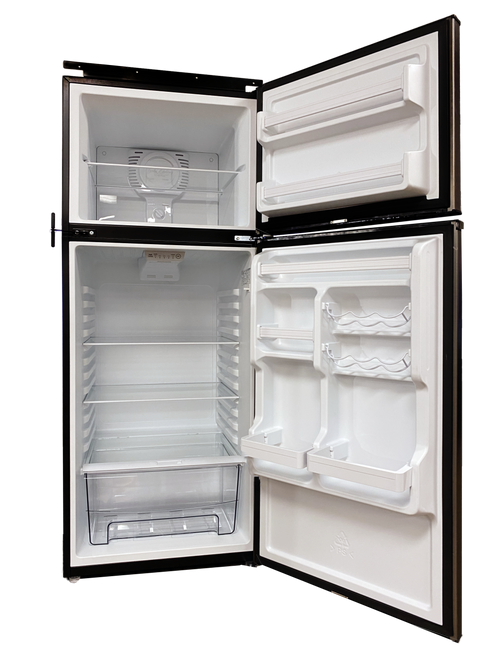 Lippert - Everchill 10.7 Cu Ft 12 Volt RV Refrigerator Frost-Free Stainless Steel BCD280WEV804H-6