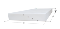 ICON - 42 Gallons RV Fresh Water Tank - 60" x 31" x 5 3/4" - WT3544 - /AmeriKart 0231718