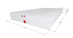 ICON - 42 Gallons RV Fresh Water Tank - 60" x 31" x 5 3/4" - WT3544 - /AmeriKart 0210337