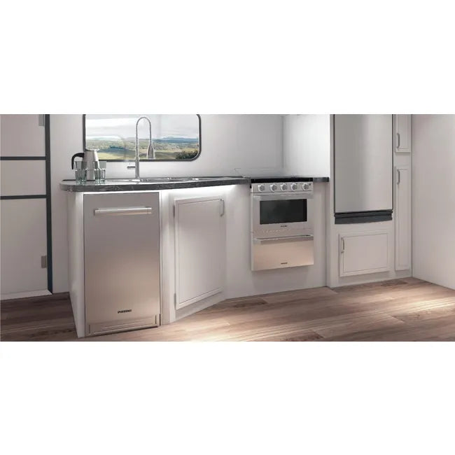 Furrion 2-in-1 RV Gas Range Oven - 17" Stainless Steel - DISCONTINUED 3/25/25
