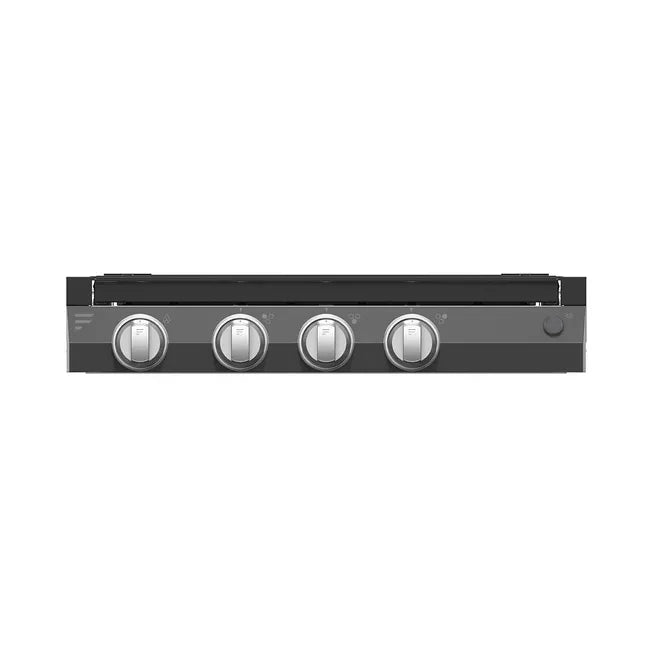 Furrion 3-Burner Gas RV Cooktop with Glass Cover - 20"