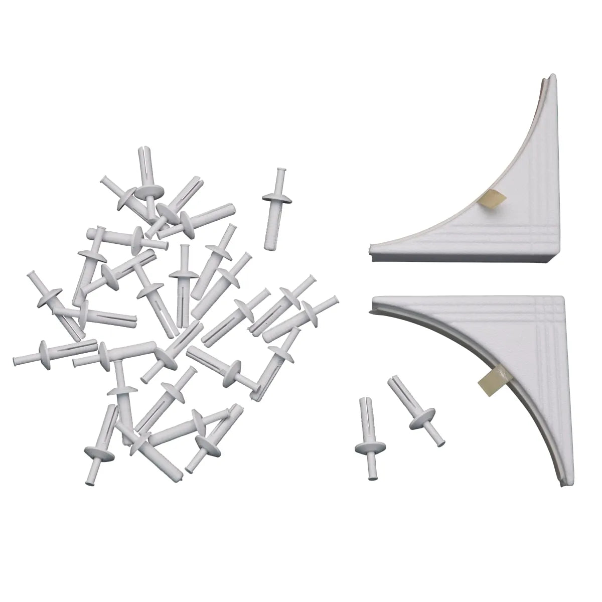 Shower Wall Surround; 40" x 54" x 58" by Lippert - White 210410