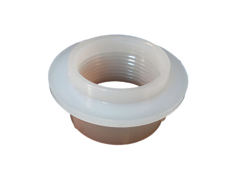 1-1/4" FPT Threaded Raised Spinweld Fitting - Part # 54