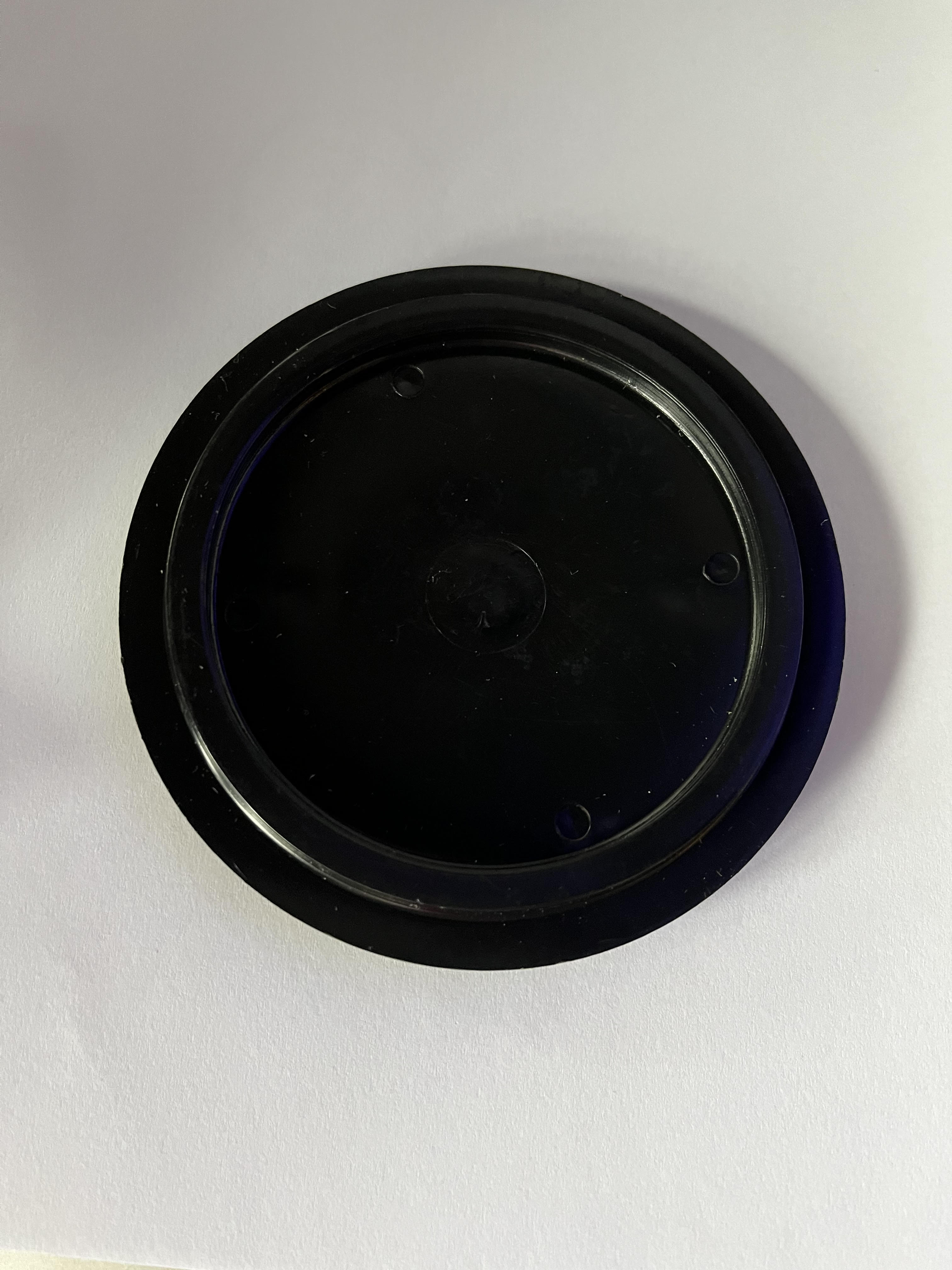 4-1/2" Black Patch 3-3/4" Hole Size Part # 69LB