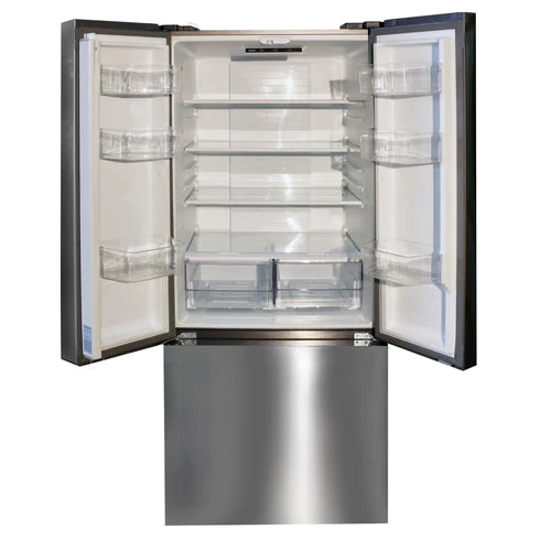 Everchill 17 CU FT Stainless 12 Volt French Door Refrigerator - Stainless Steel 2022302290/BCD-455WTE-B-04H