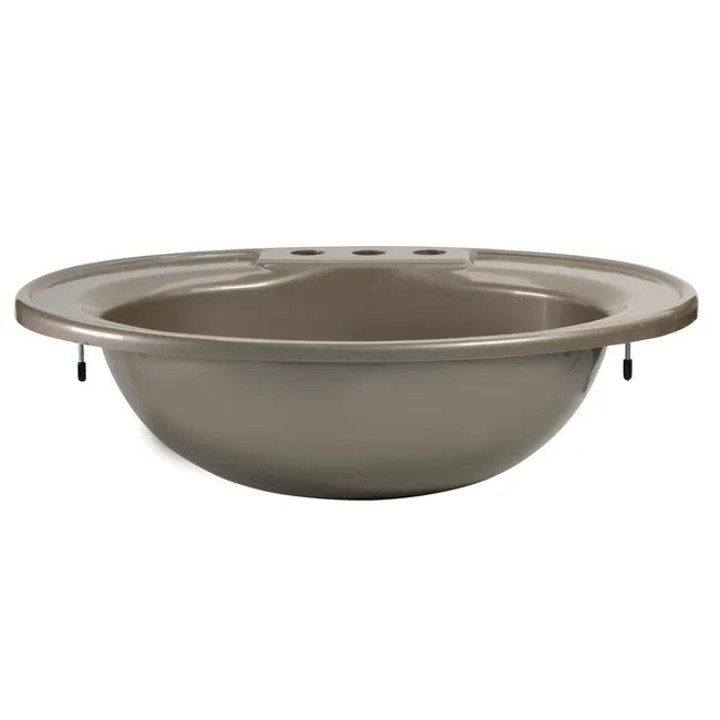 Single Oval Lavatory Sink - White or Parchment Only