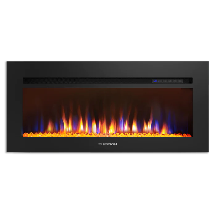 Furrion Built-In 30" Electric RV Fireplace w/Crystals - DISCONTINUED - See Replacement