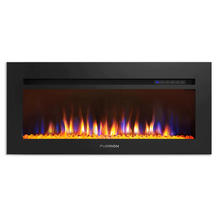 Furrion Built-In 34" Electric RV Fireplace w/Crystals - DISCONTINUED - See Replacement