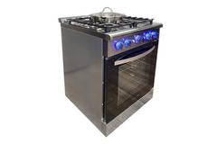 Greystone 24" Slide-In RV Gas Range, 110 Volt, LP - CF-FS60/CF-FS60B IN STOCK