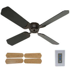 Haven 42 Inch 12 Volt Ceiling Fan, Brushed Nickel  2022302175/HZ42-7001BN   IN STOCK