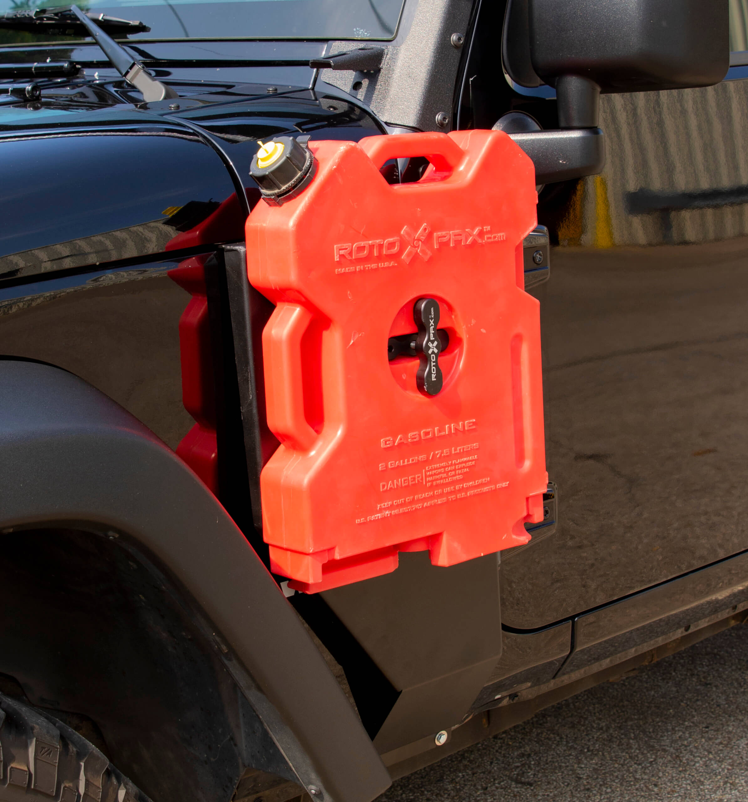 MORryde JP54-013 Jeep Wrangler JK Side Mount Driver Side for Rotopax fuel -