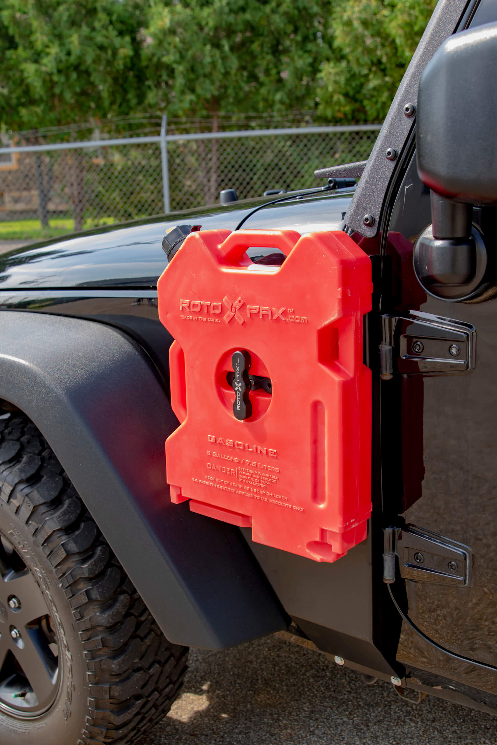 MORryde JP54-013 Jeep Wrangler JK Side Mount Driver Side for Rotopax fuel -