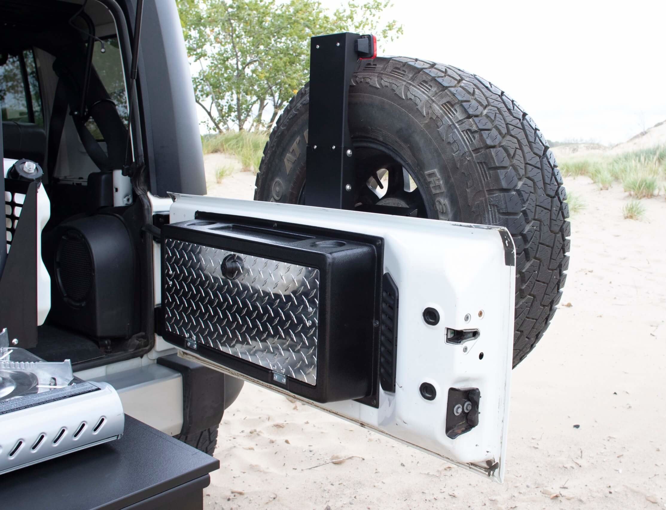 MORryde JP54-020 Jeep Wrangler JL & JK StoreGate Hard Truck Storage
