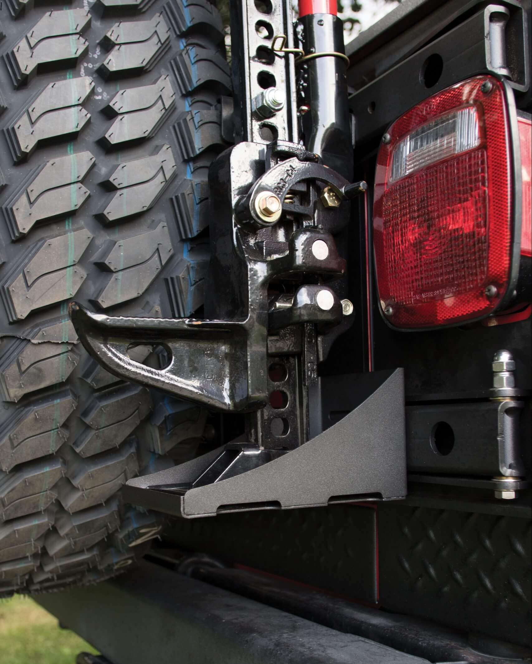 MORryde JP54-024 Jeep Wrangler TJ Off-Road Jack Carrier -