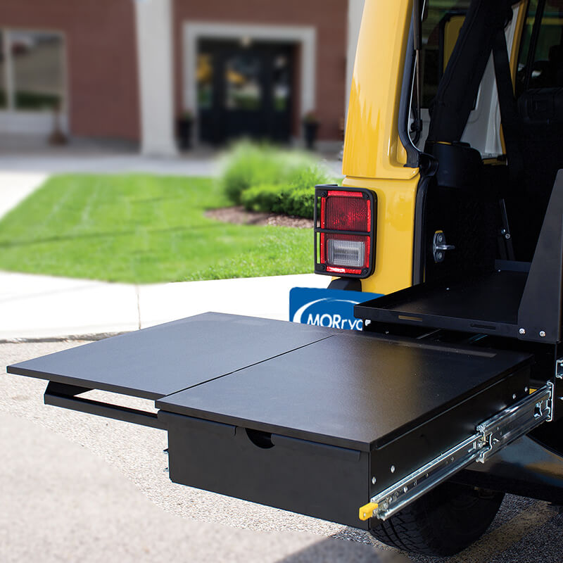 MORryde JP54-040 Jeep Wrangler Fold-Out Counter -Trail Kitchen -