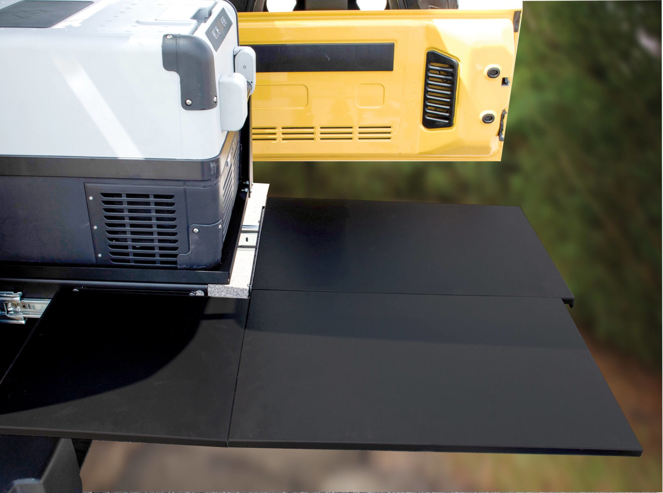 MORryde JP54-040 Jeep Wrangler Fold-Out Counter -Trail Kitchen -