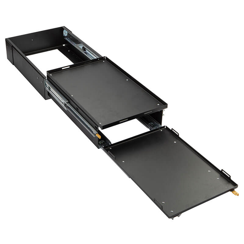 MORryde JP54-060 Jeep Wrangler Trail Kitchen System w/stove tray under fridge/freezer tray -