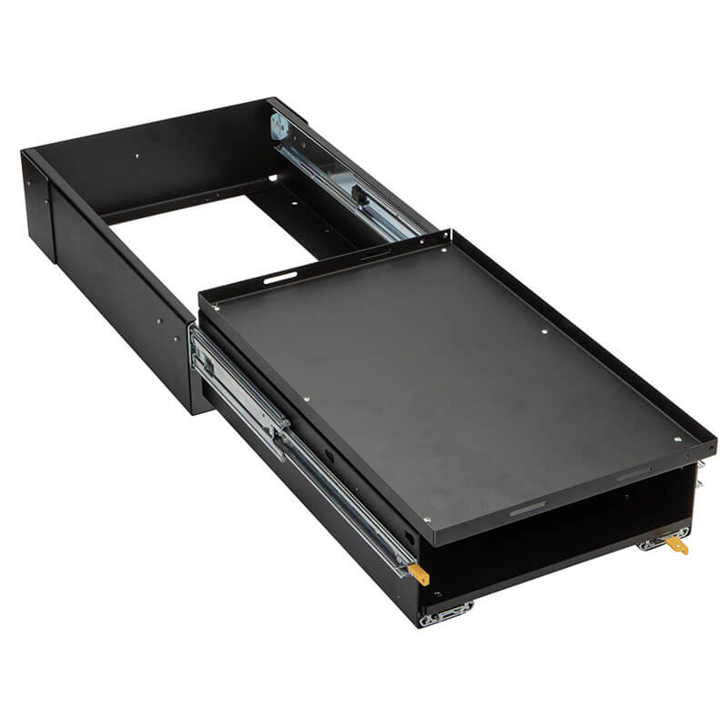 MORryde JP54-060 Jeep Wrangler Trail Kitchen System w/stove tray under fridge/freezer tray -