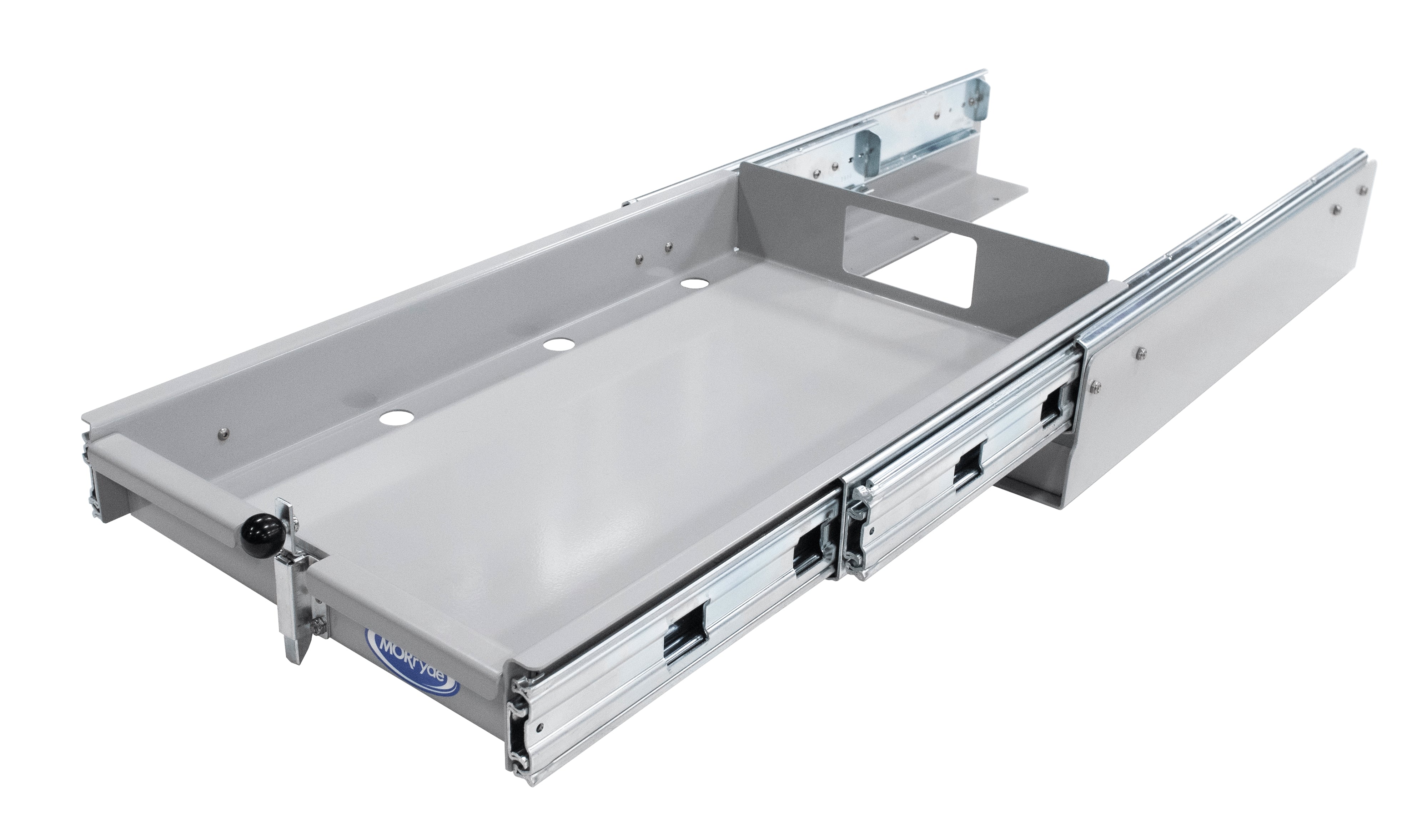 MORryde SP56-115 Freezer Tray 37.6" x 21.6" Front Pull - 200% Extension - 225 lbs Rating - Heavy-Duty RV Freezer Storage