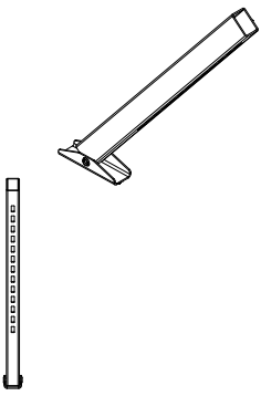 MORryde STP57-406 Replacement Leg for StepAbove 2nd Gen RV Steps - OEM Quality Step Assembly