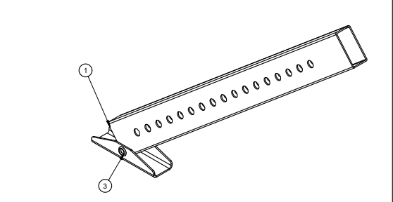 STP57-024 - MORryde Replacement leg ONLY for StepAbove 1st Generation