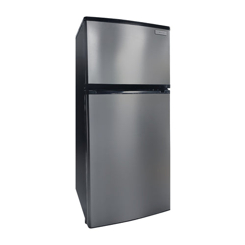 Everchill 4.5 Cubic Foot 12 Volt Left Hand Hinge Stainless Steel Refrigerator #WD-127FDC/LHH