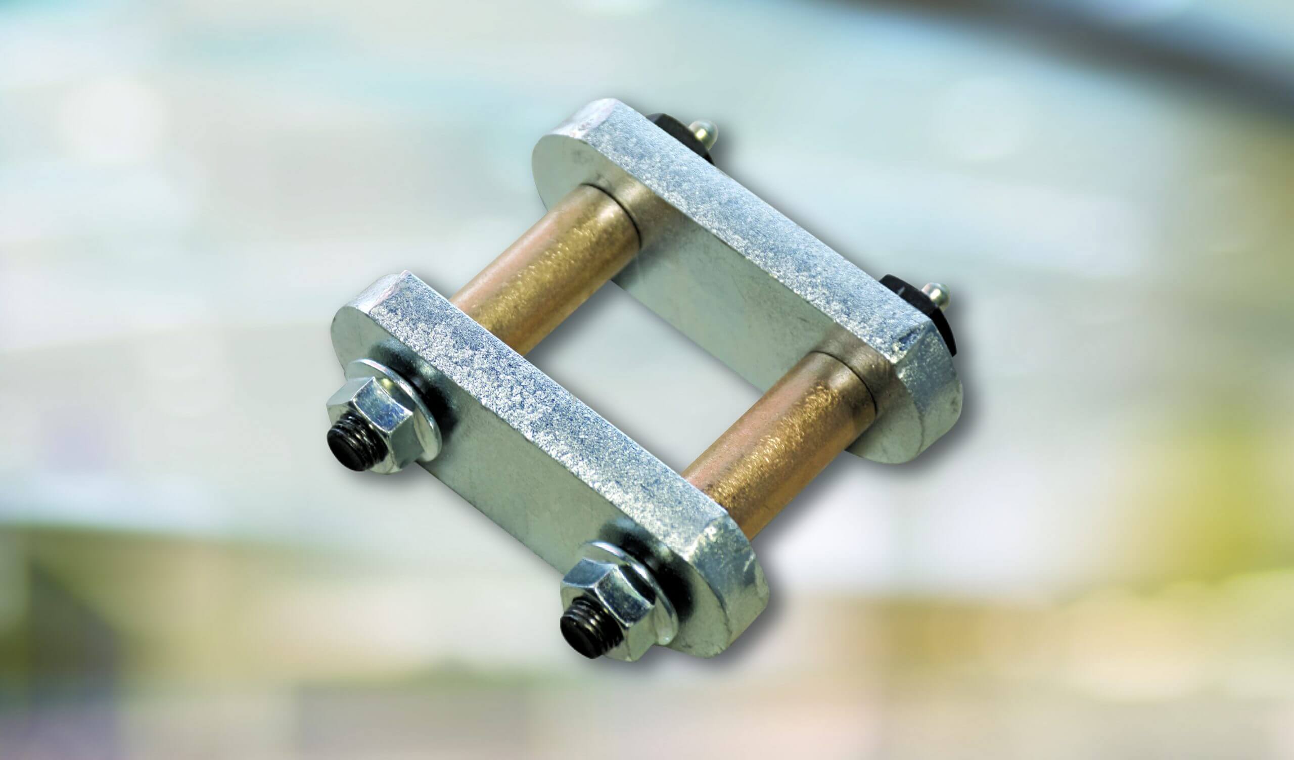 MORryde UO12-031 Heavy Duty Shackle Upgrade Kit for Tandem Axle Trailers w/Correct Track Hangar -