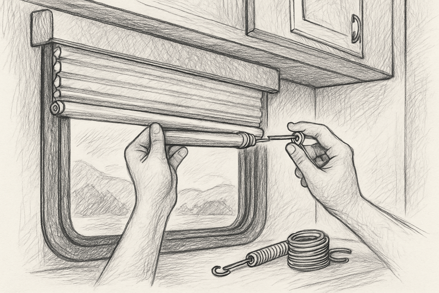 Replacement Shade Springs: Instant RV Roller Shade Revival at Wallet-Friendly Prices!