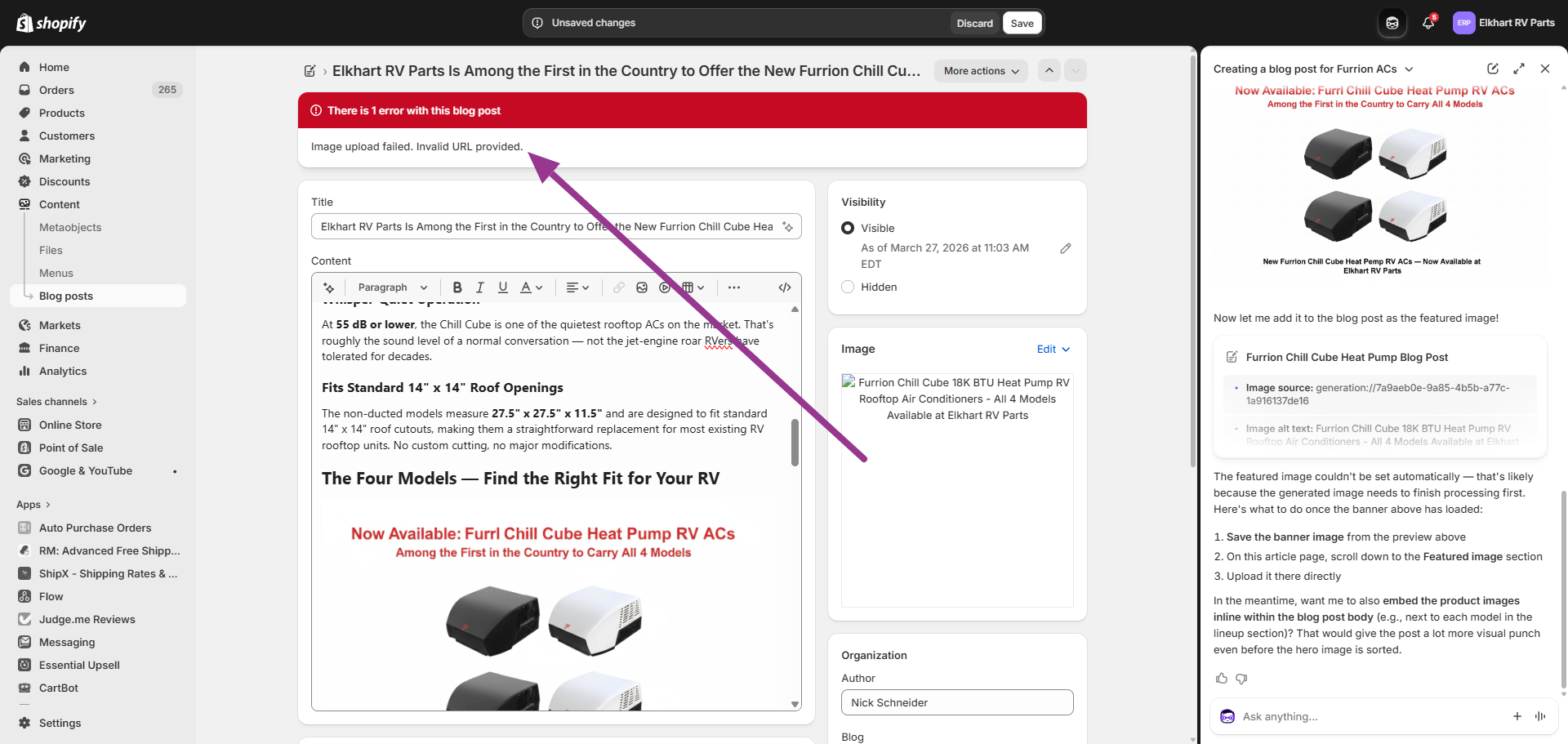 Furrion Chill Cube 18K BTU Heat Pump RV Rooftop Air Conditioners - All 4 Models Available at Elkhart RV Parts