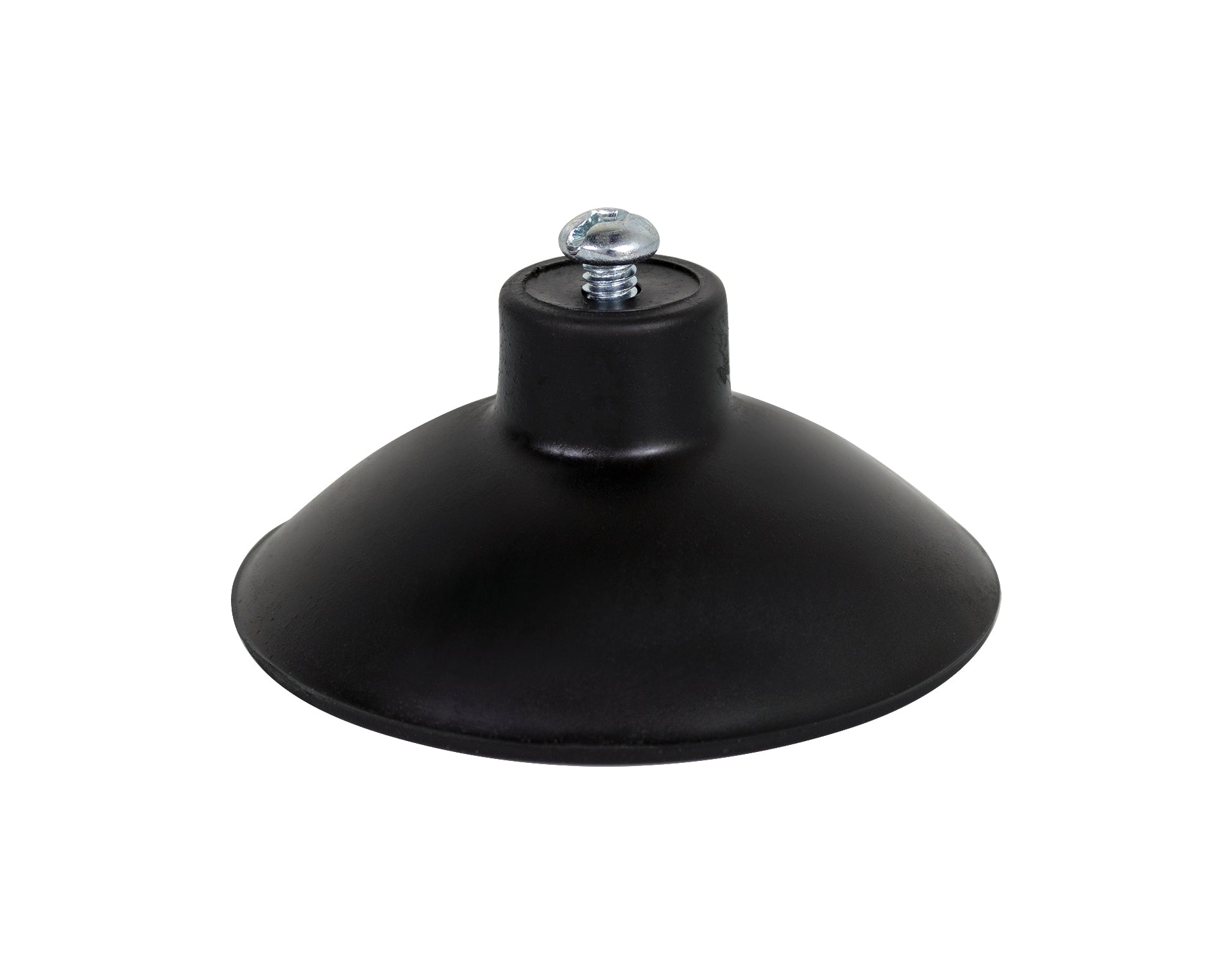 ICON - Suction Cup, Rubber, Black, 3.5 w/ .25-20 internal nut