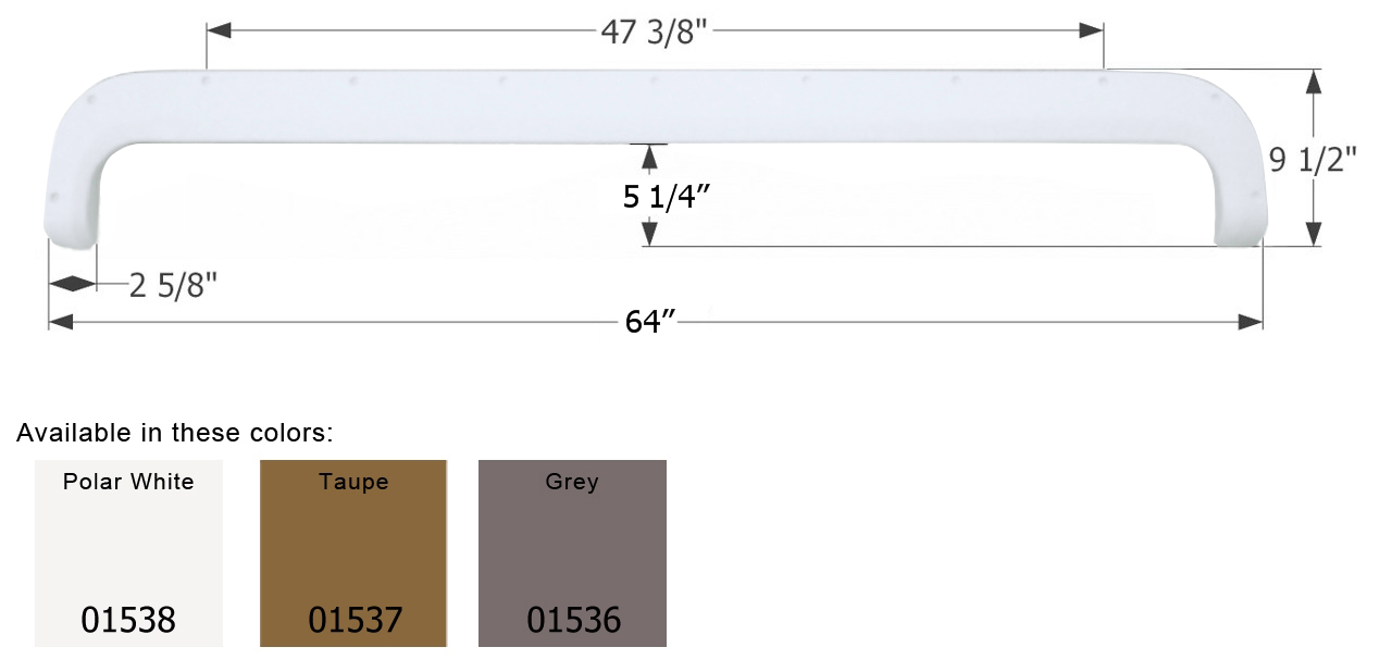 ICON - Fender Skirt, Tandem, Fleetwood, FS730, Taupe