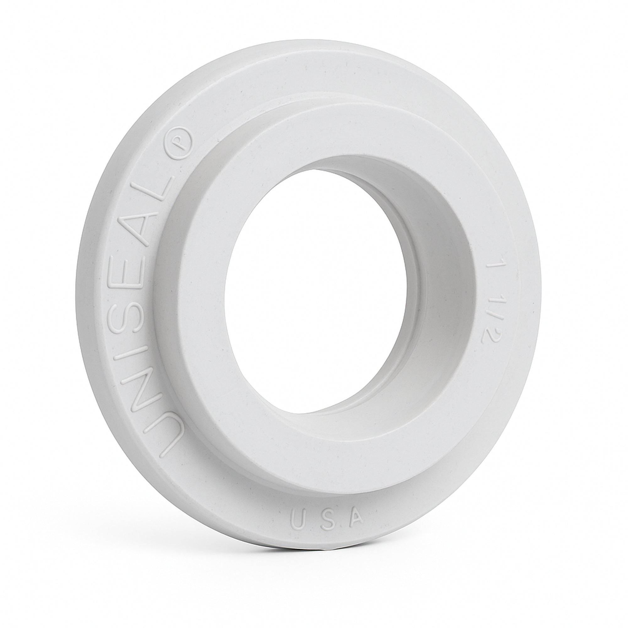1-1/2" Uniseal Grommet - White  U150-W cleaned product image 2