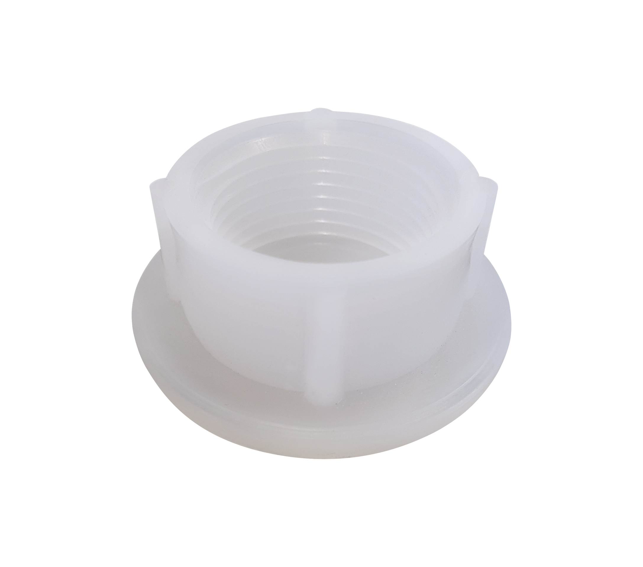 ICON - Spin Fitting, Raised, 1" FPT, White