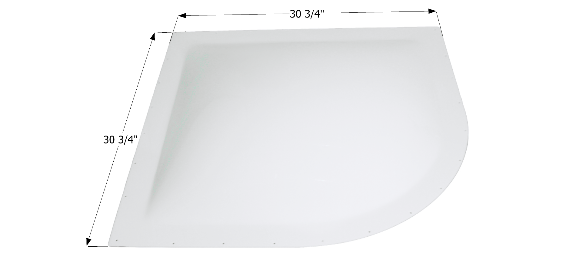 ICON - Skylight, RSL26W, White