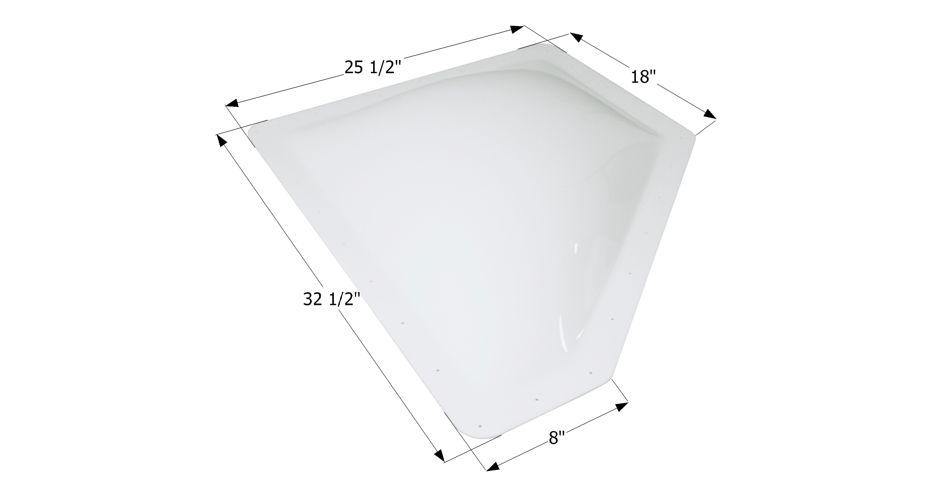 ICON - Skylight, NSL29BW, White