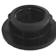 ICON - Spin Fitting, Raised, .75" FPT, Black