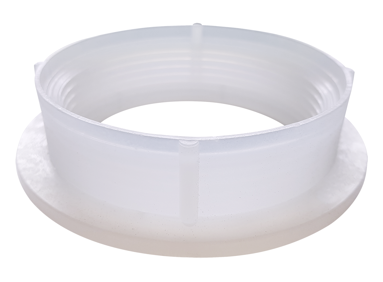 ICON - Spin Fitting, Raised, 3" FPT, White