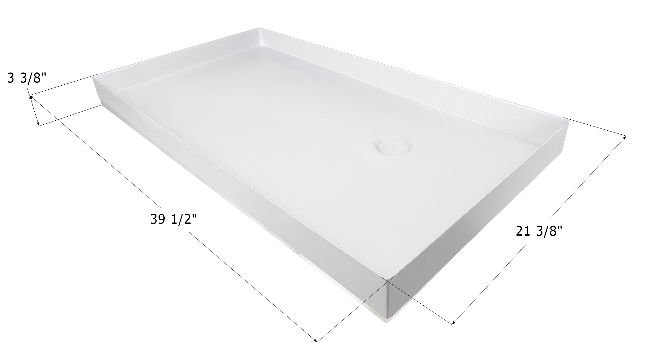 ICON - Shower Pan, SP500-PW, Assembly