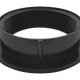 ICON - Spin Fitting, Raised, 3" FPT, Black