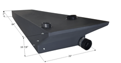 ICON - RV Holding Tank H3658 - 57 Gallons - 84" x 20" x 10.88" - 0171380