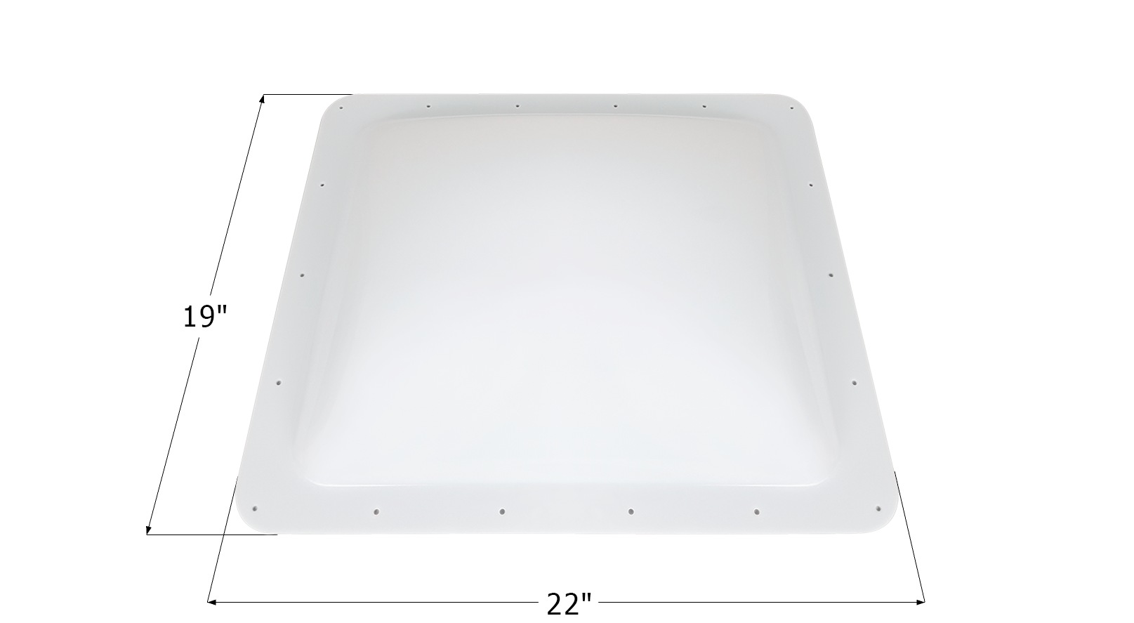 ICON - Skylight, SL1619W, White